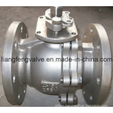 2 PC ANSI Flange End Ball Valve with Stainless Steel RF